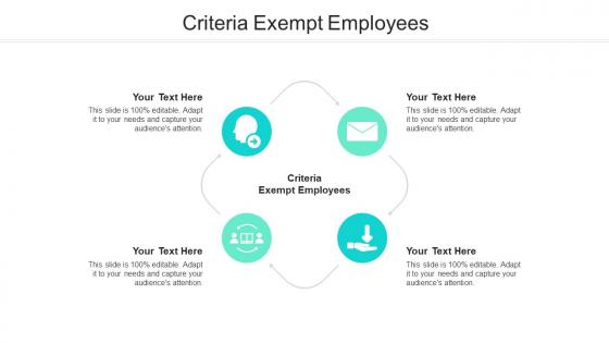 Criteria exempt employees ppt powerpoint presentation styles design ideas cpb
