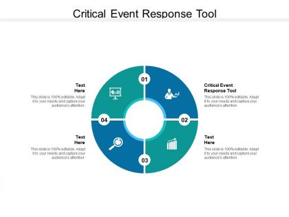 Critical event response tool ppt powerpoint presentation model picture cpb