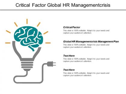 Critical factor global hr managementcrisis management communication plan cpb