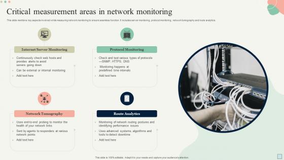 Critical Measurement Areas In Network Monitoring