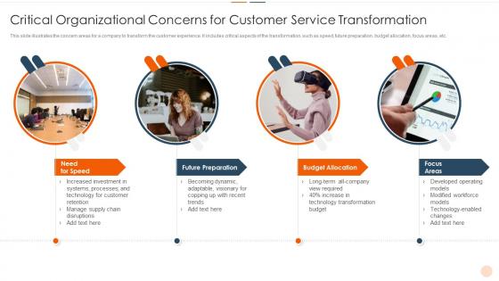 Critical Organizational Concerns For Customer Service Transformation