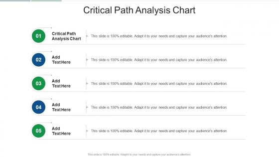 Critical Path Analysis Chart In Powerpoint And Google Slides Cpb