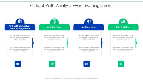 Critical Path Analysis Event Management In Powerpoint And Google Slides Cpb