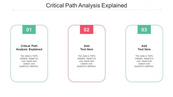 Critical Path Analysis Explained In Powerpoint And Google Slides Cpb