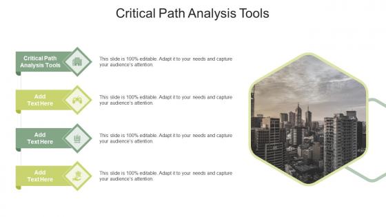 Critical Path Analysis Tools In Powerpoint And Google Slides Cpb