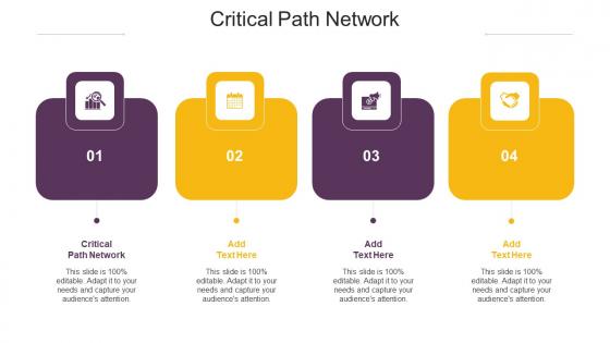 Critical Path Network Ppt Powerpoint Presentation Infographics Background Images Cpb