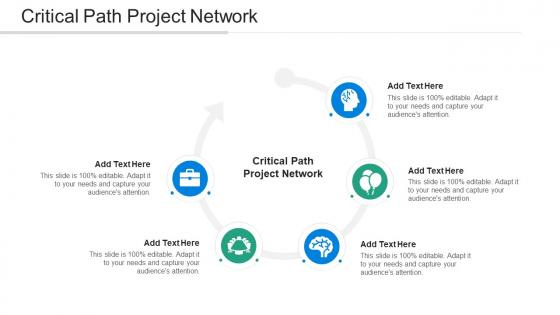 Critical Path Project Network Ppt Powerpoint Presentation Styles Visuals Cpb