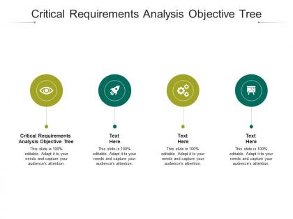 Critical requirements analysis objective tree ppt powerpoint presentation outline outfit cpb