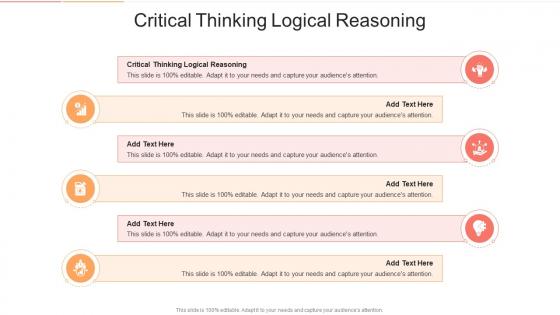 Critical Thinking Logical Reasoning In Powerpoint And Google Slides Cpb