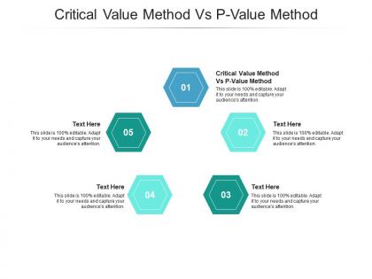 Critical value method vs p value method ppt powerpoint presentation ideas slide cpb
