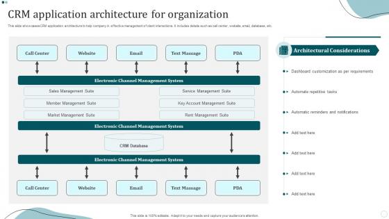 Application Architecture Diagram - Slide Team