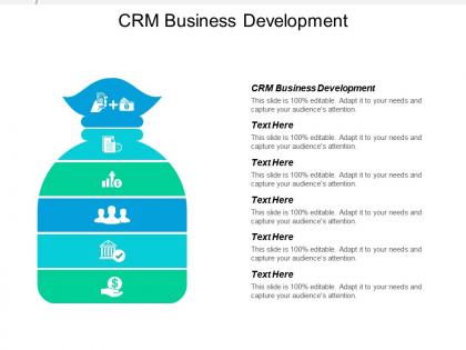 Crm business development ppt powerpoint presentation icon portfolio cpb