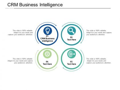 Crm business intelligence ppt powerpoint presentation ideas inspiration cpb