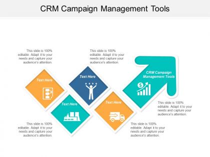 Crm campaign management tools ppt powerpoint presentation ideas samples cpb