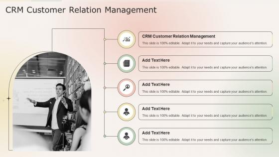 CRM Customer Relation Management In Powerpoint And Google Slides Cpb