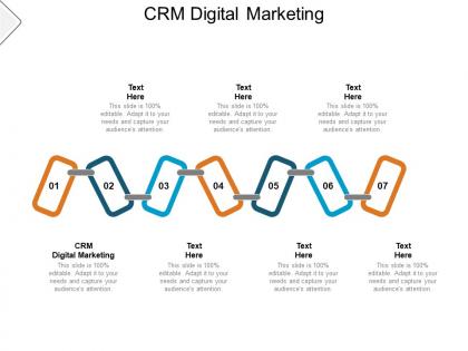 Crm digital marketing ppt powerpoint presentation infographic template slide cpb
