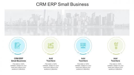 CRM ERP Small Business In Powerpoint And Google Slides Cpb