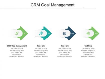 Crm goal management ppt powerpoint presentation styles format cpb