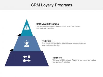 Crm loyalty programs ppt powerpoint presentation ideas graphics template cpb