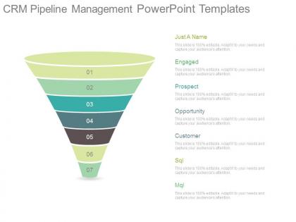 Crm pipeline management powerpoint templates