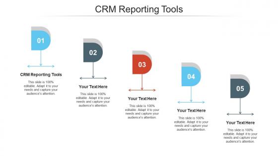 Crm reporting tools ppt powerpoint presentation ideas design ideas cpb