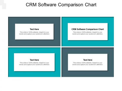 Crm software comparison chart ppt powerpoint presentation gallery graphic images cpb