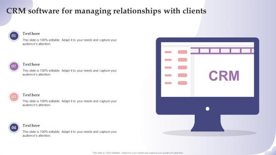CRM Software For Managing Relationships With Clients