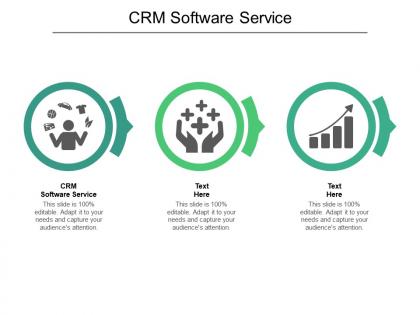 Crm software service ppt powerpoint presentation file graphic images cpb