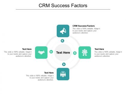 Crm success factors ppt powerpoint presentation layouts example cpb