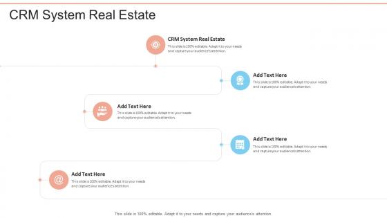 Crm System Real Estate In Powerpoint And Google Slides Cpb