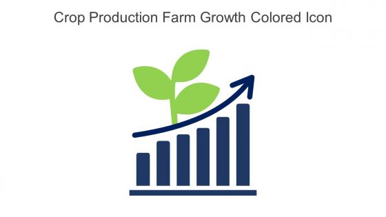 Crop Production Farm Growth Colored Icon In Powerpoint Pptx Png And Editable Eps Format