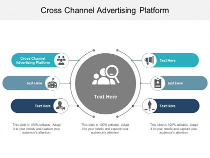 Cross channel advertising platform ppt powerpoint presentation file show cpb