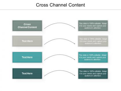 Cross channel content ppt powerpoint presentation ideas picture cpb