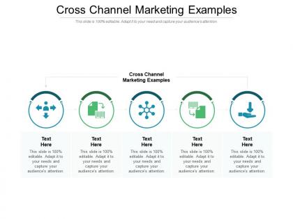 Cross channel marketing examples ppt powerpoint presentation file model cpb