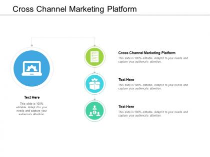 Cross channel marketing platform ppt powerpoint presentation summary cpb