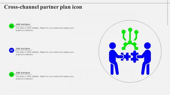 Cross Channel Partner Plan Icon