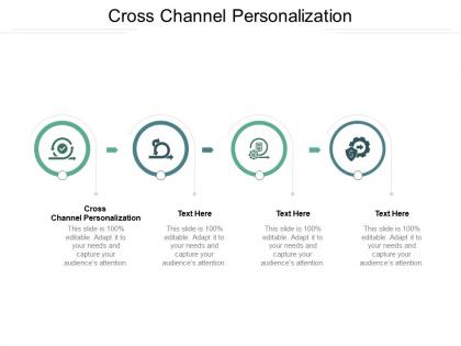 Cross channel personalization ppt powerpoint presentation styles diagrams cpb