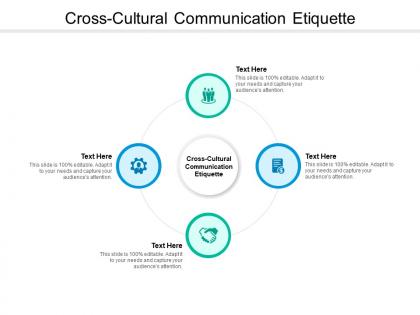 Cross cultural communication etiquette ppt powerpoint presentation ideas cpb