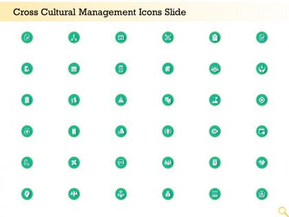 Cross cultural management icons slide ppt powerpoint presentation templates