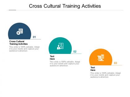 Cross cultural training activities ppt powerpoint presentation outline information cpb