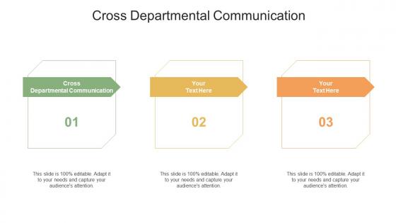 Cross Departmental Communication Ppt Powerpoint Presentation Inspiration Samples Cpb