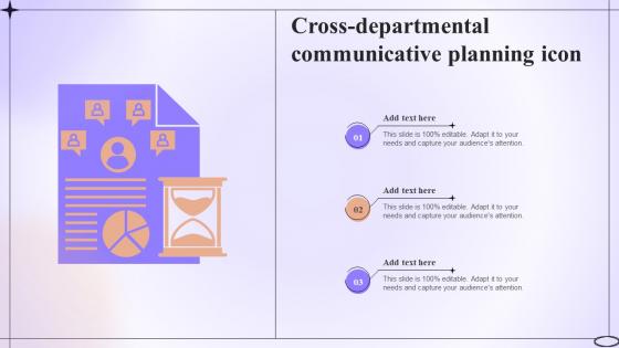 Cross Departmental Communicative Planning Icon