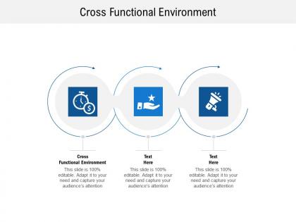 Cross functional environment ppt powerpoint presentation infographic template ideas cpb