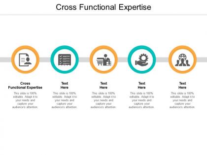 Cross functional expertise ppt powerpoint presentation show example cpb