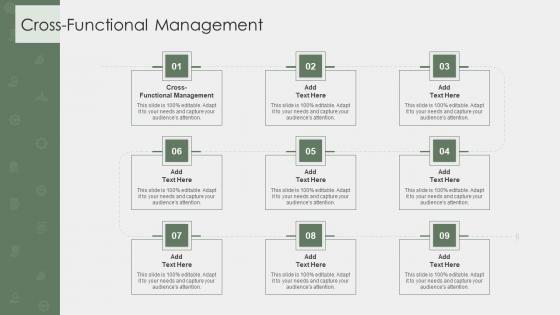 Cross Functional Management In Powerpoint And Google Slides Cpb
