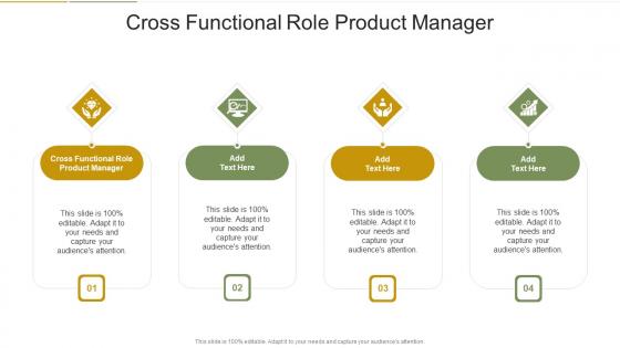 Cross Functional Role Product Manager In Powerpoint And Google Slides Cpb