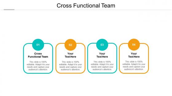 Cross functional team ppt powerpoint presentation outline files cpb