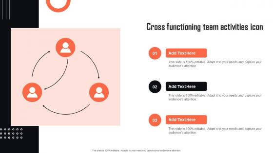 Cross Functioning Team Activities Icon