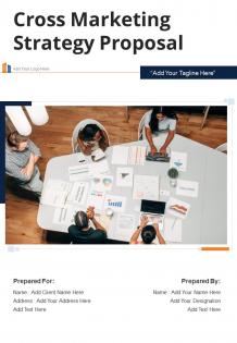 Cross marketing strategy proposal sample document report doc pdf ppt
