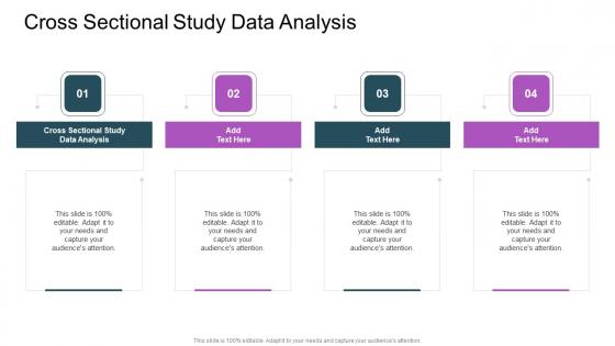 Cross Sectional Study Data Analysis In Powerpoint And Google Slides Cpb